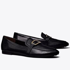 Tory Burch Georgia Leather Loafers in Perfect Black